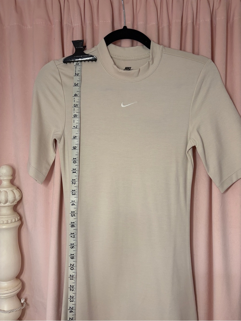 Nike Short Sleeve Beige Tshirt dress